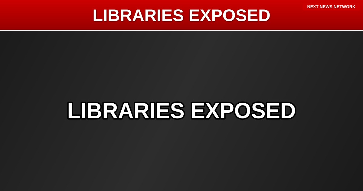 EXPOSED: America's Libraries ABANDON Books for Woke Agenda as Traditional Values Disappear