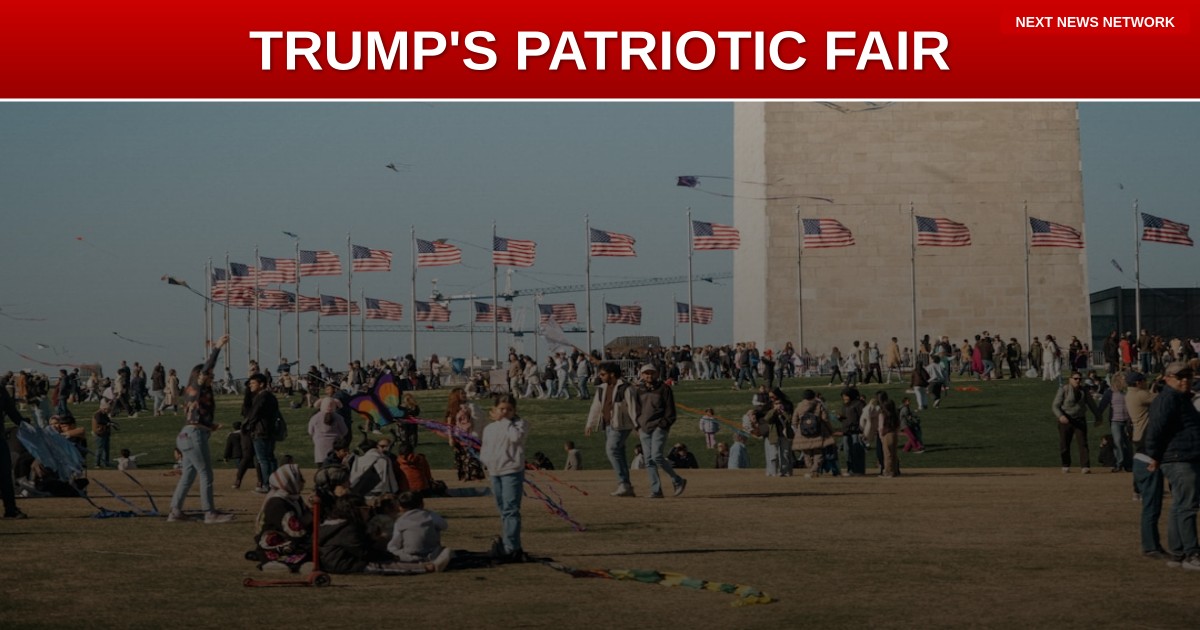 PATRIOTIC TRIUMPH: Trump's 'Great American State Fair' Coming to National Mall This Summer