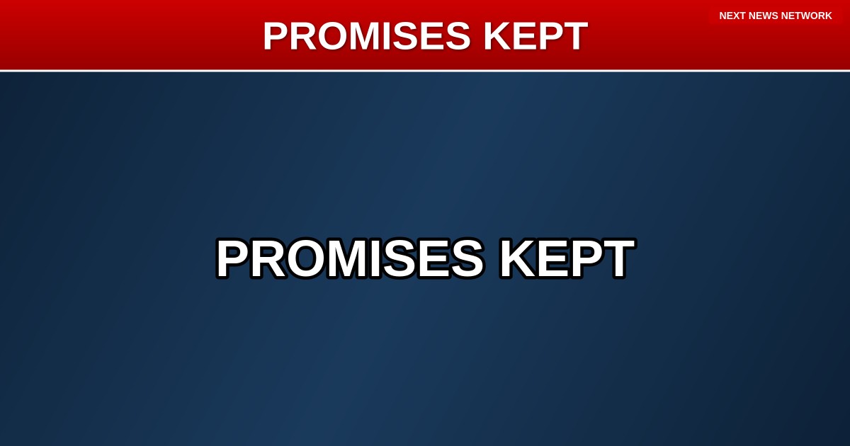 PROMISES KEPT: Trump Administration DELIVERS No Tax on Tips for American Workers