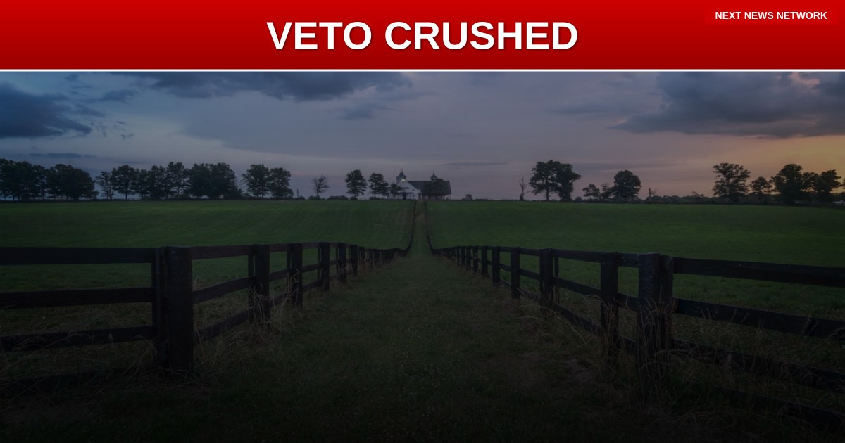 CRUSHING DEFEAT: Kentucky Republicans DEMOLISH Democrat Governor's Radical Agenda With Veto Override Tsunami