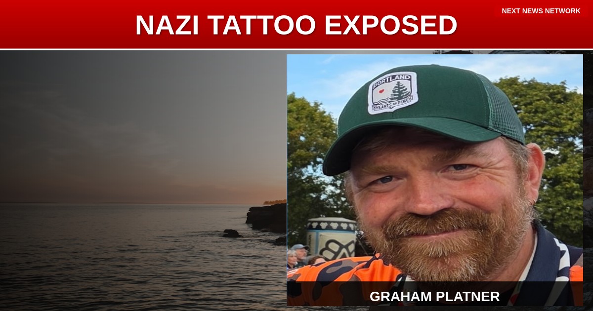 EXPOSED: Democrat Senate Candidate in Maine Sports NAZI SS Tattoo - Party Silent