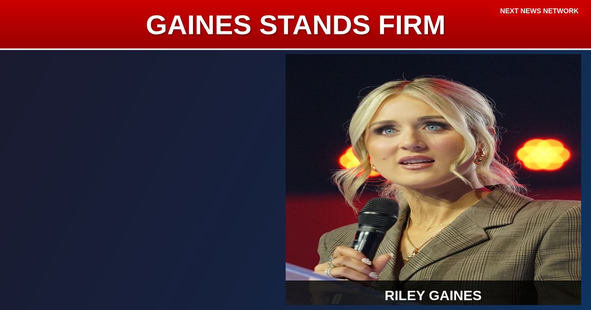 MASTERCLASS: Riley Gaines Shows How to Stand on PRINCIPLE After Trump's 'Not a Big Fan' Dismissal