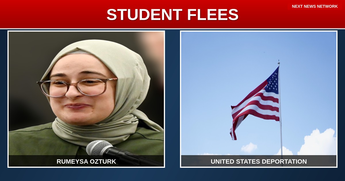 VICTORY: Anti-Israel Turkish Student FLEES America After Legal Battle with Trump's DHS
