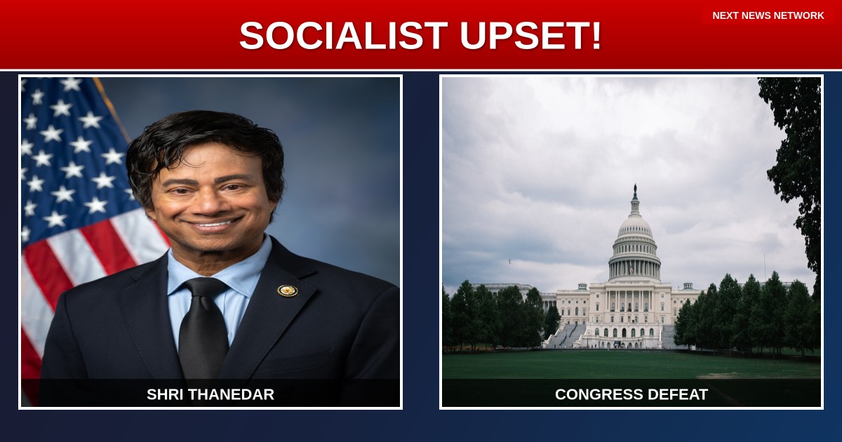 BOMBSHELL: Thanedar DEFEATED by Socialist Challenger, Slashing Indian-American Hold in Congress