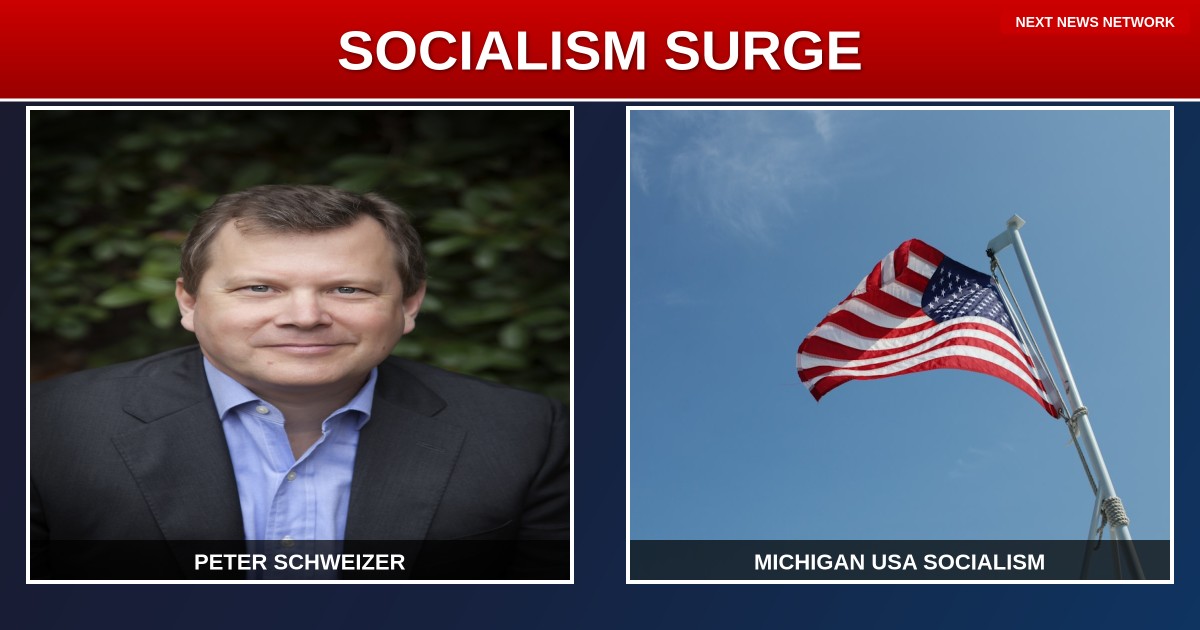 BOMBSHELL: PETER SCHWEIZER REVEALS ONE THIRD OF DEMOCRATS NOW IDENTIFY AS SOCIALISTS