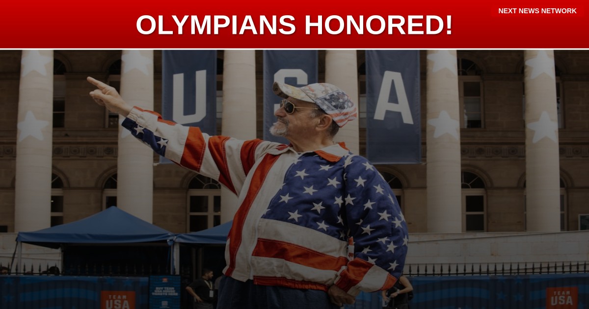 TRIUMPH AT THE WHITE HOUSE: President Trump Welcomes Team USA WINTER Olympians