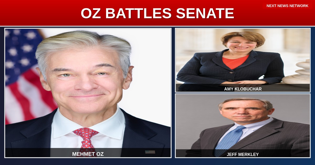 BREAKING: Dr. Oz Fights Senate for SENIOR HEALTH - Calls for Hemp Ban DELAY