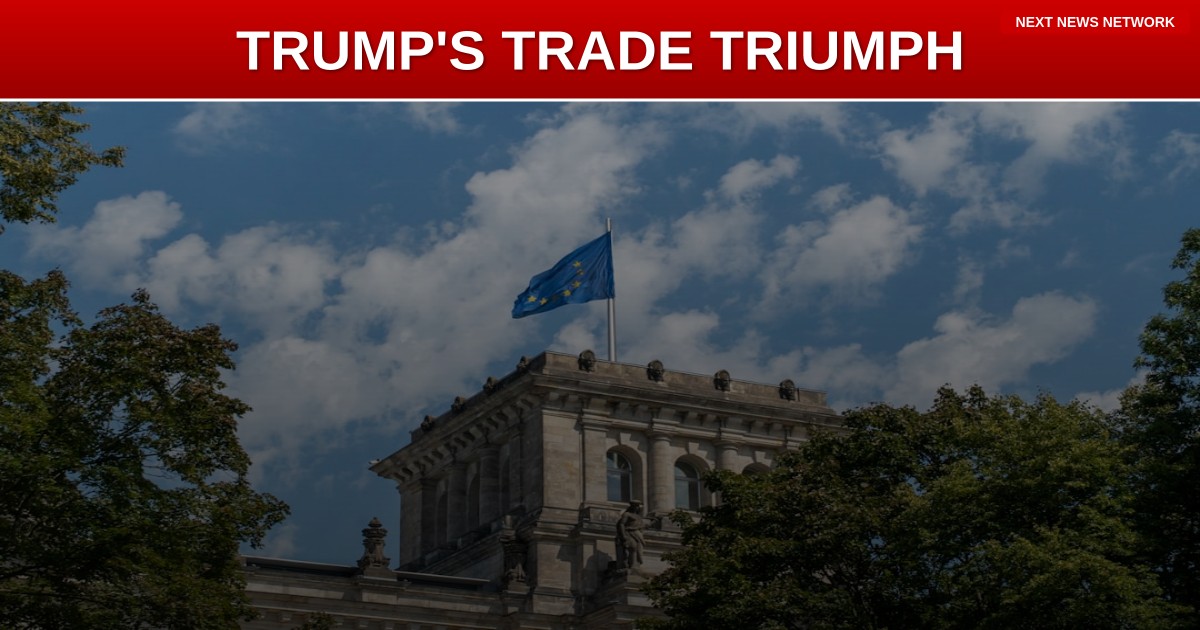 BREAKING: Trump Administration STRIKES Major TRADE DEAL With EU – A Win For American Workers!