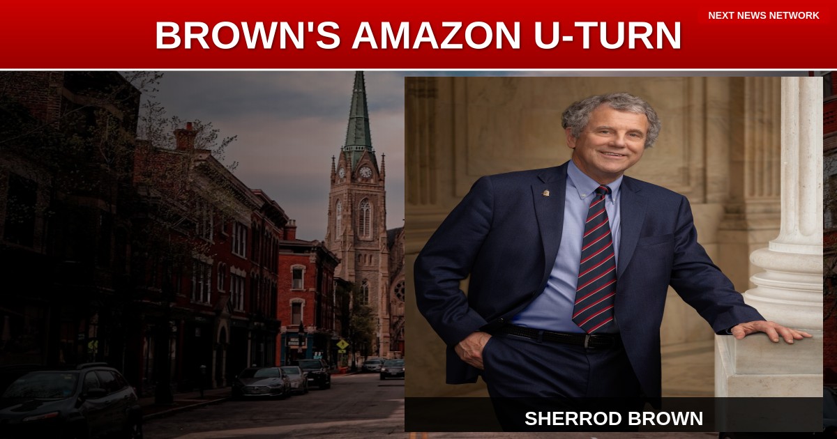 FLIP-FLOP ALERT: Sherrod Brown's AMAZON Data Center Hypocrisy EXPOSED