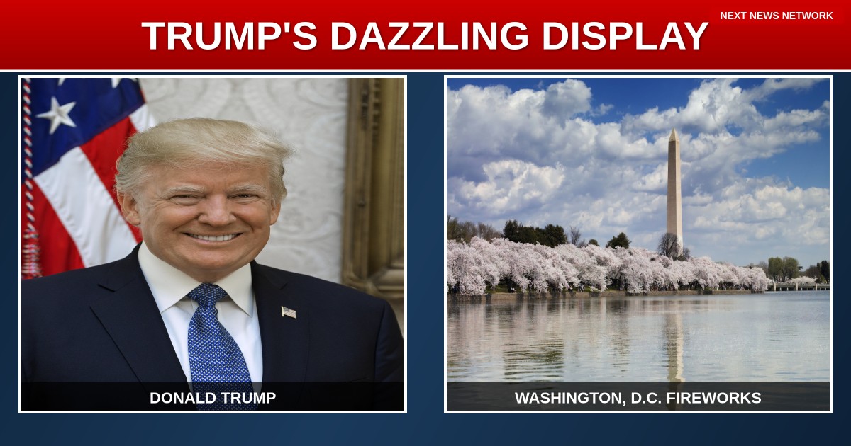 BREAKING: Trump's Historic 4th of July Fireworks Light Up the Nation's Capital