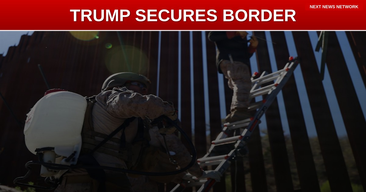BREAKING: TRUMP'S BORDER WALL EXPANSION BOLSTERS NATIONAL SECURITY!