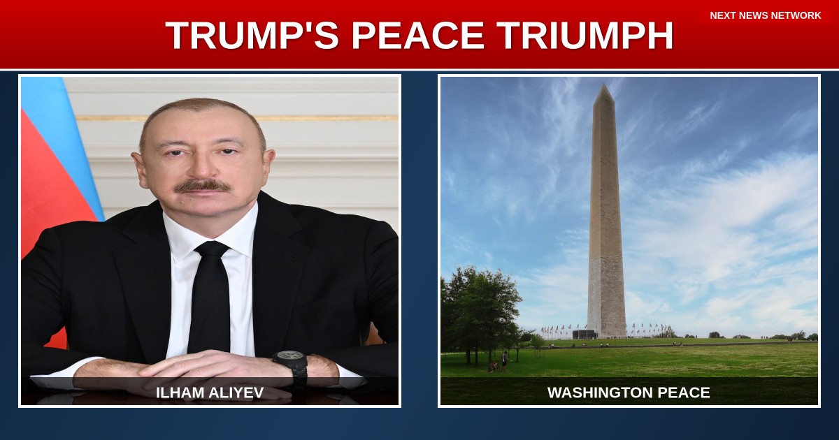 ONE YEAR ANNIVERSARY: Trump-Brokered Armenia Peace Celebrated by Azerbaijan's Aliyev, US Ties STRONGEST in 34 Years!