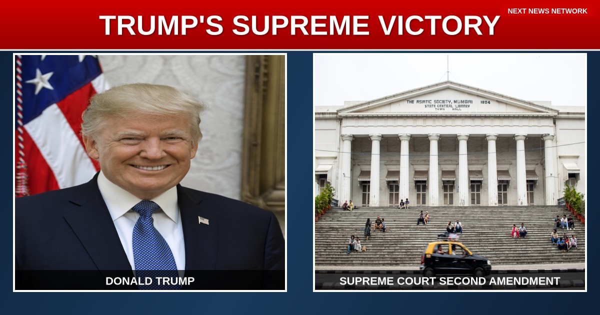 BREAKING: Supreme Court Hands TRUMP Another WIN with Pro-Second Amendment RULING