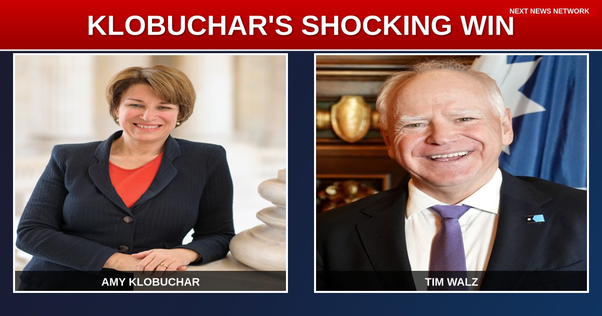 BREAKING: Failed Presidential Candidate AMY KLOBUCHAR Wins Dem Primary Amid FRAUD SCANDAL