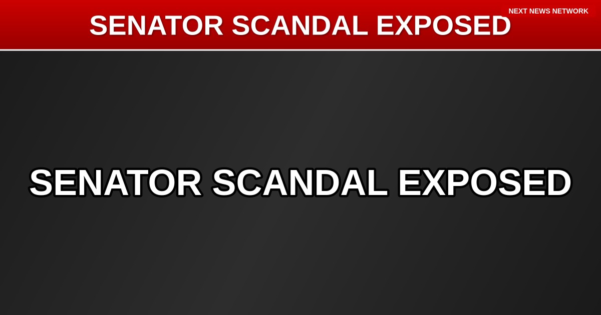 BOMBSHELL: Senior Democratic Senator IMPLICATED in Shocking Misconduct Allegations