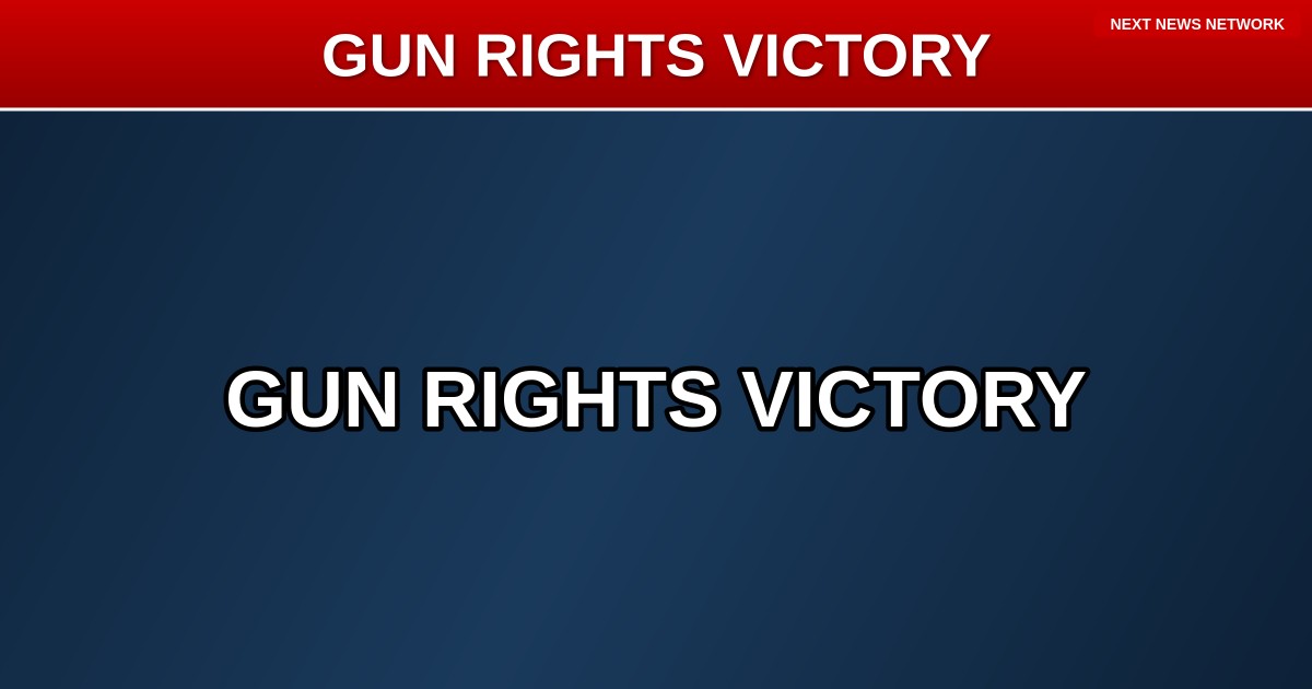 BREAKING: SUPREME COURT DEFENDS GUN RIGHTS IN HISTORIC WIN FOR SECOND AMENDMENT