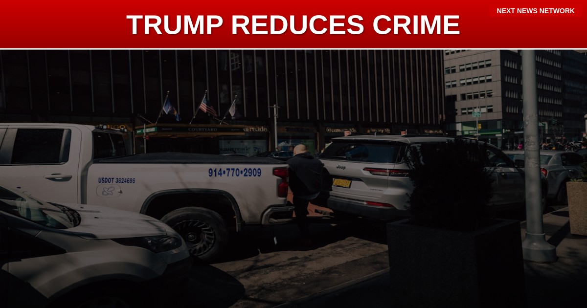 BREAKING: President Trump’s Commitment to LAW AND ORDER Brings Unprecedented Crime Reduction!