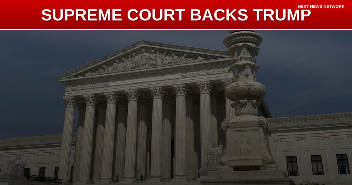 SUPREME COURT BACKS TRUMP: New Border Security Measures GREEN-LIT!