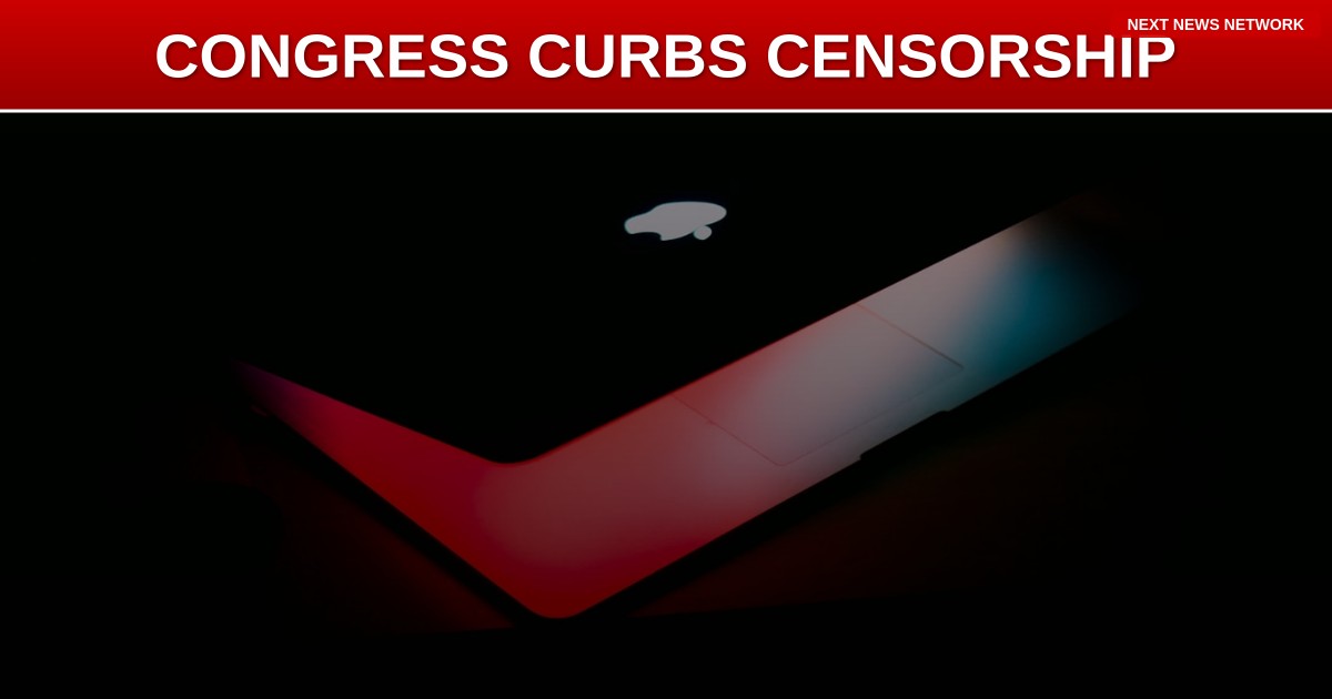 BREAKING: Landmark Victory as Congress PASSES Bill to CURB Big Tech Censorship