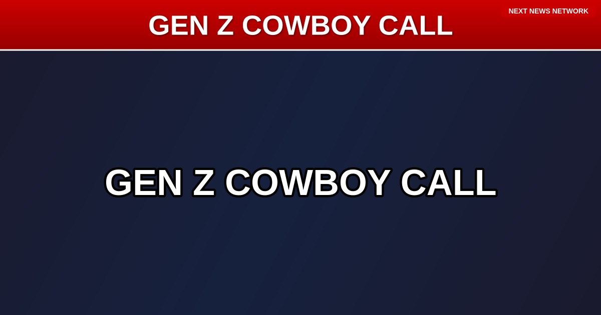 GEN Z NEEDS THE COMMON SENSE COWBOY: A CALL FOR REAL ROLE MODELS