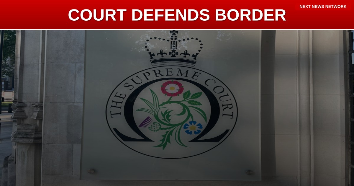 SUPREME COURT VICTORY: Trump’s Border Security Measures UPHELD!