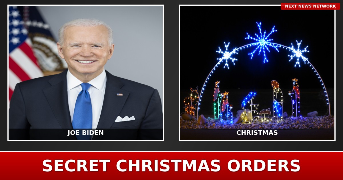 Biden Signs Secret Executive Order Behind Closed Doors as Christmas Distracts America