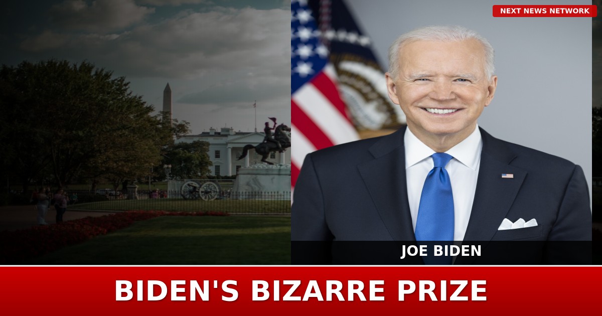 BREAKING: FIFA Awards Biden Questionable 'Peace Prize' in Bizarre White House Ceremony