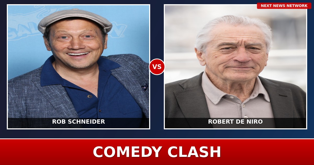 EPIC: Rob Schneider DISARMS Robert De Niro's Unhinged Trump Rage at SNL50 Celebration