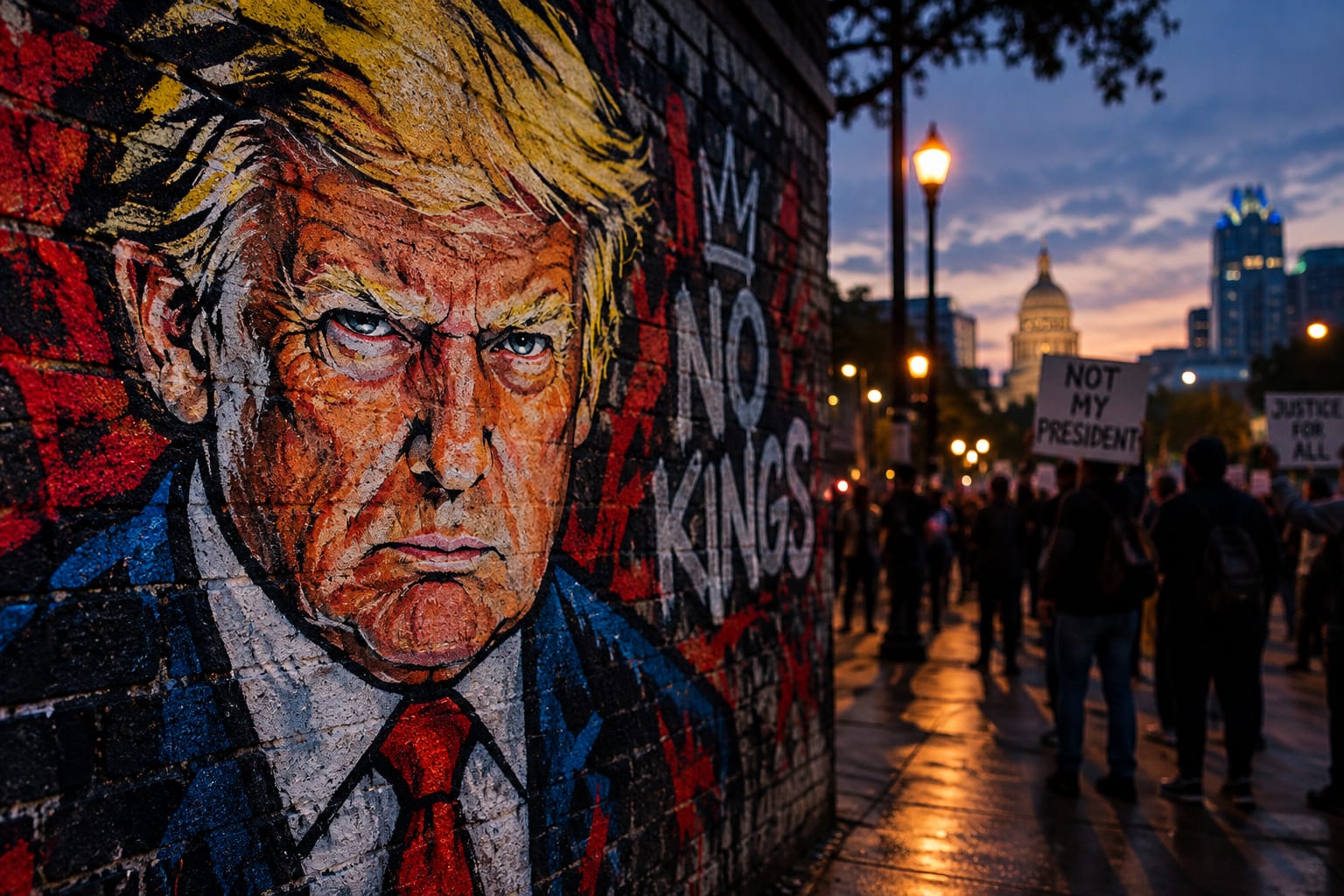 BREAKING: Austin Protesters Threaten President Trump, ICE Officers after Shooting