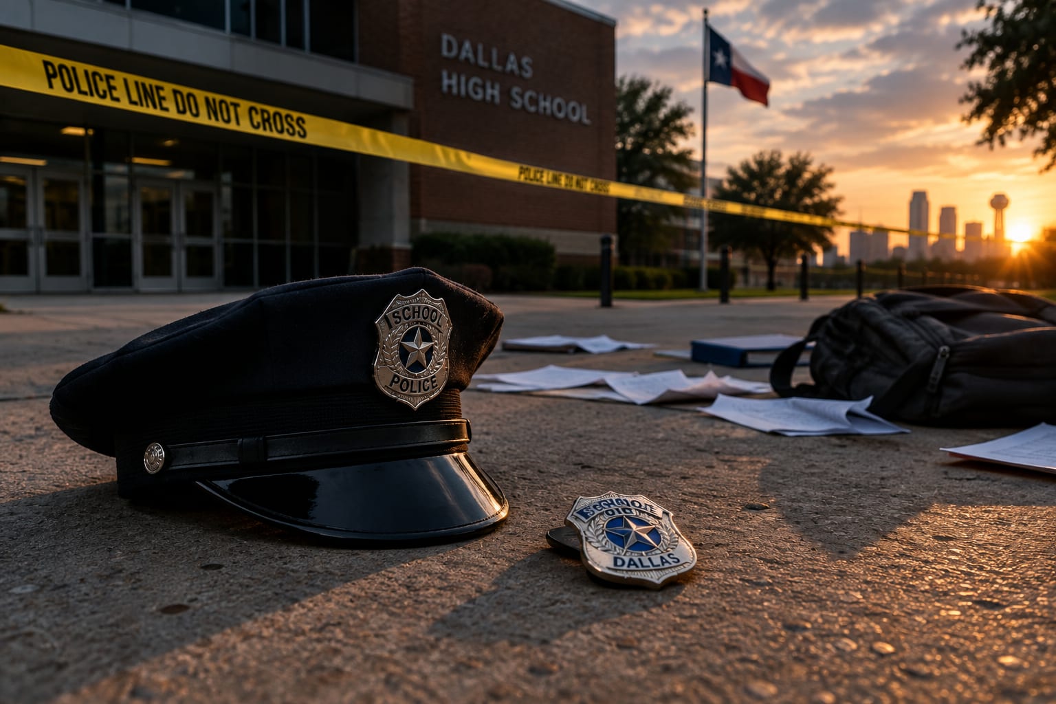 BREAKING: Illegal Alien Allegedly Shoots School Police Officer in Dallas