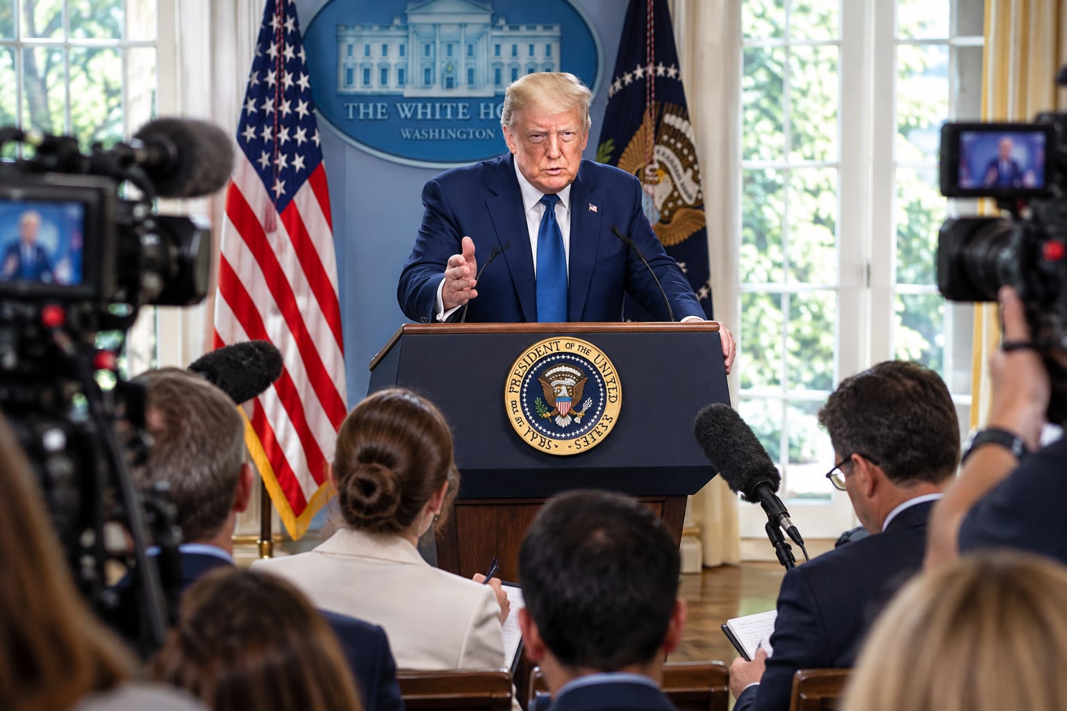 EXCLUSIVE: TRUMP BREAKS RECORDS WITH 750+ MEDIA EVENTS IN SECOND TERM - SILENCES CRITICS