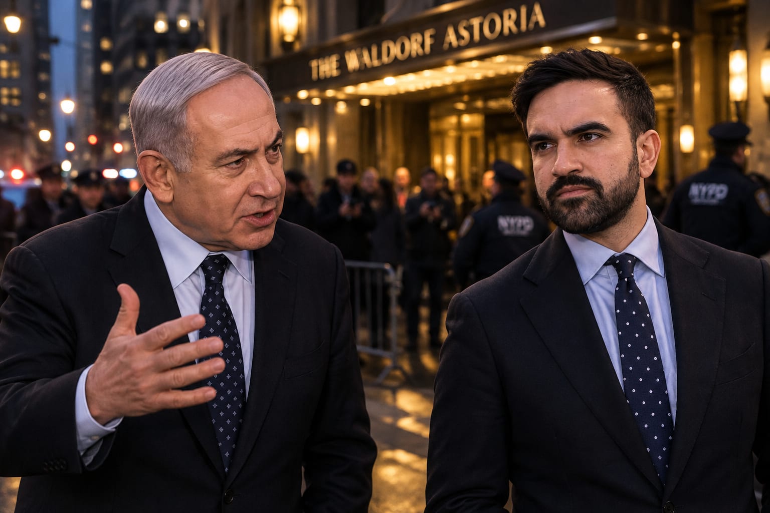 NETANYAHU BLASTED BY OPPOSITION AS UAE WARNING CLAIM SPREADS, MAMDANI CLASH ESCALATES, MANHATTAN MANHOLE ARRESTS FOLLOW