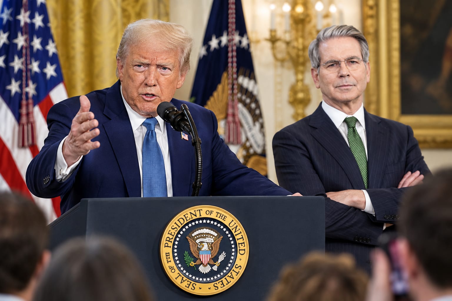 TRUMP SHUTS DOWN BESSENT 'SUPER INTELLIGENCE CZAR' RUMORS AS 'FAKE NEWS' — AND THE REACTION SPREADS FAST