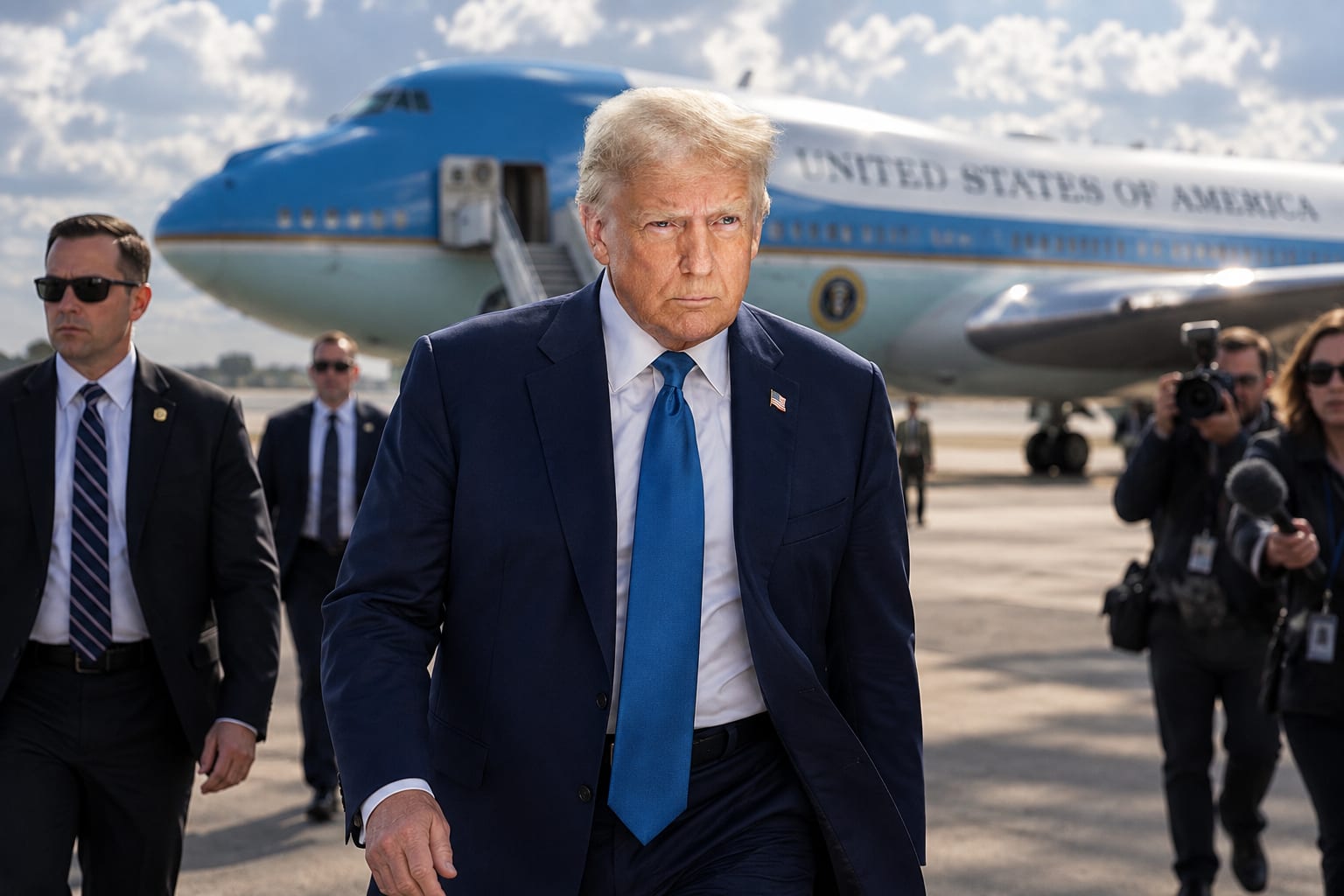 CNN BOOTED: Network Barred From Air Force One Press Pool for Trump's Tennessee Trip
