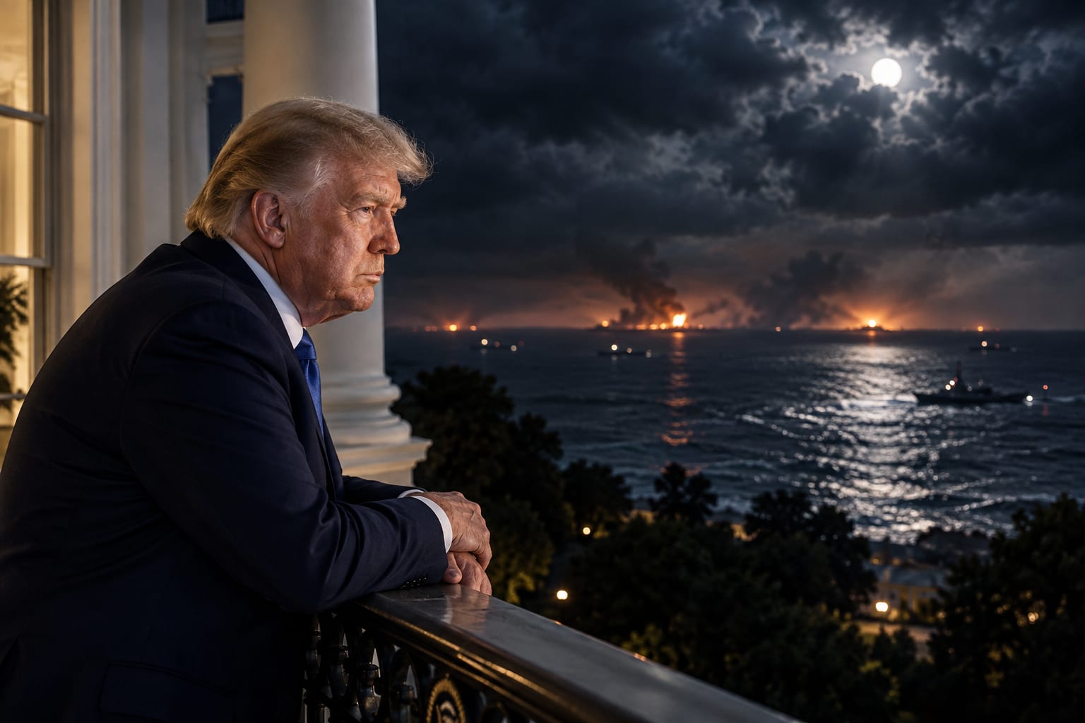TRUMP REJECTS IRAN'S SEVEN-DAY HORMUZ DEAL AS ESCALATION SPREADS