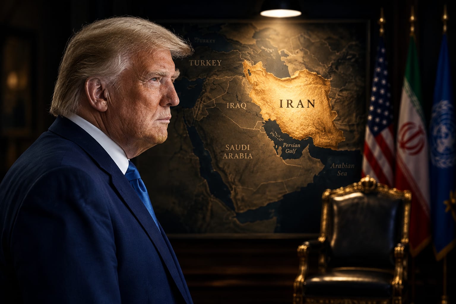 IRAN VOWS 'DOOMSDAY WAR' IF TRUMP REJECTS CEASE-FIRE TERMS