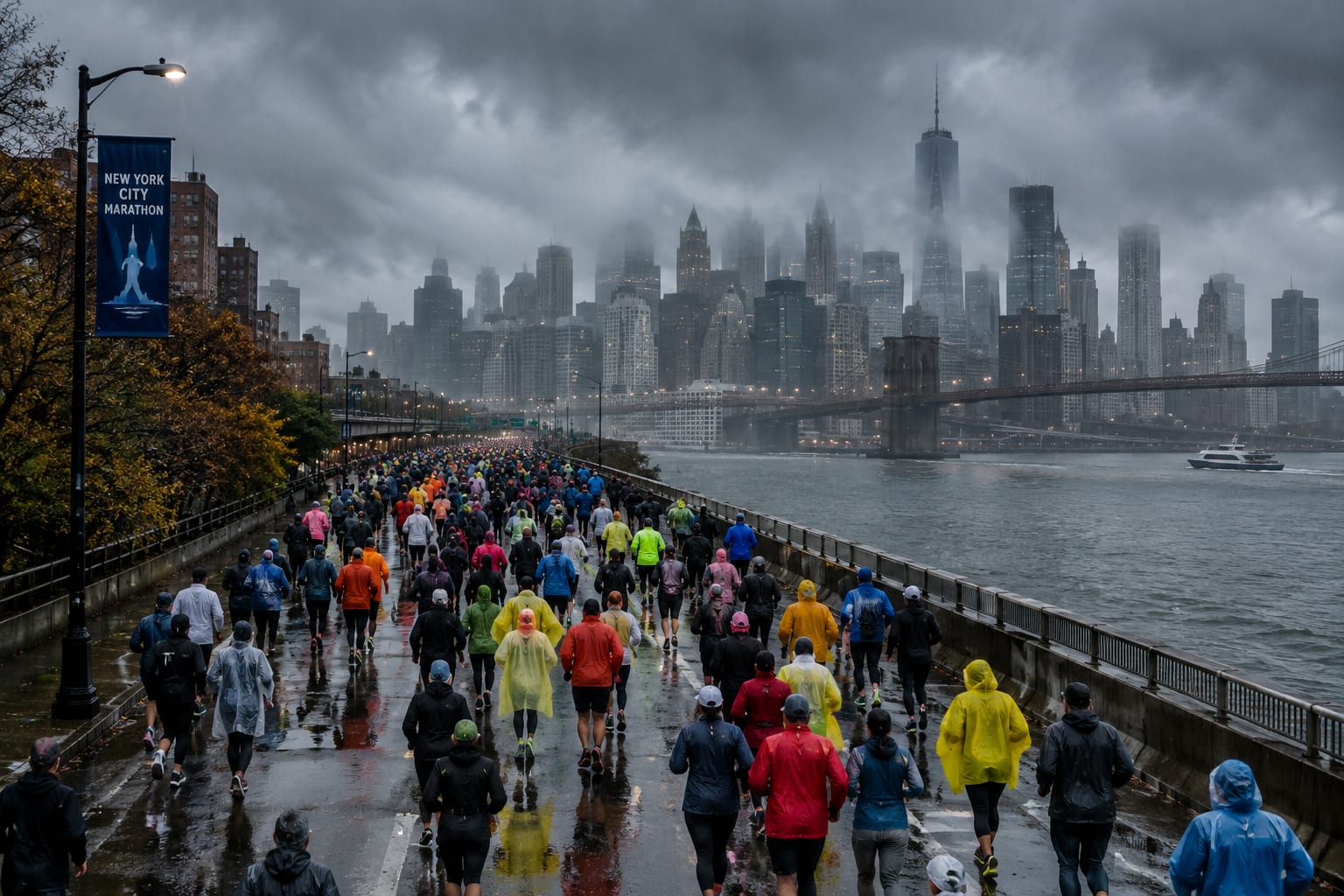 TUNNEL TO TOWERS 5K DRAWS 40,000 IN NOR'EASTER AS 25TH ANNIVERSARY HONORS 9/11 HEROES