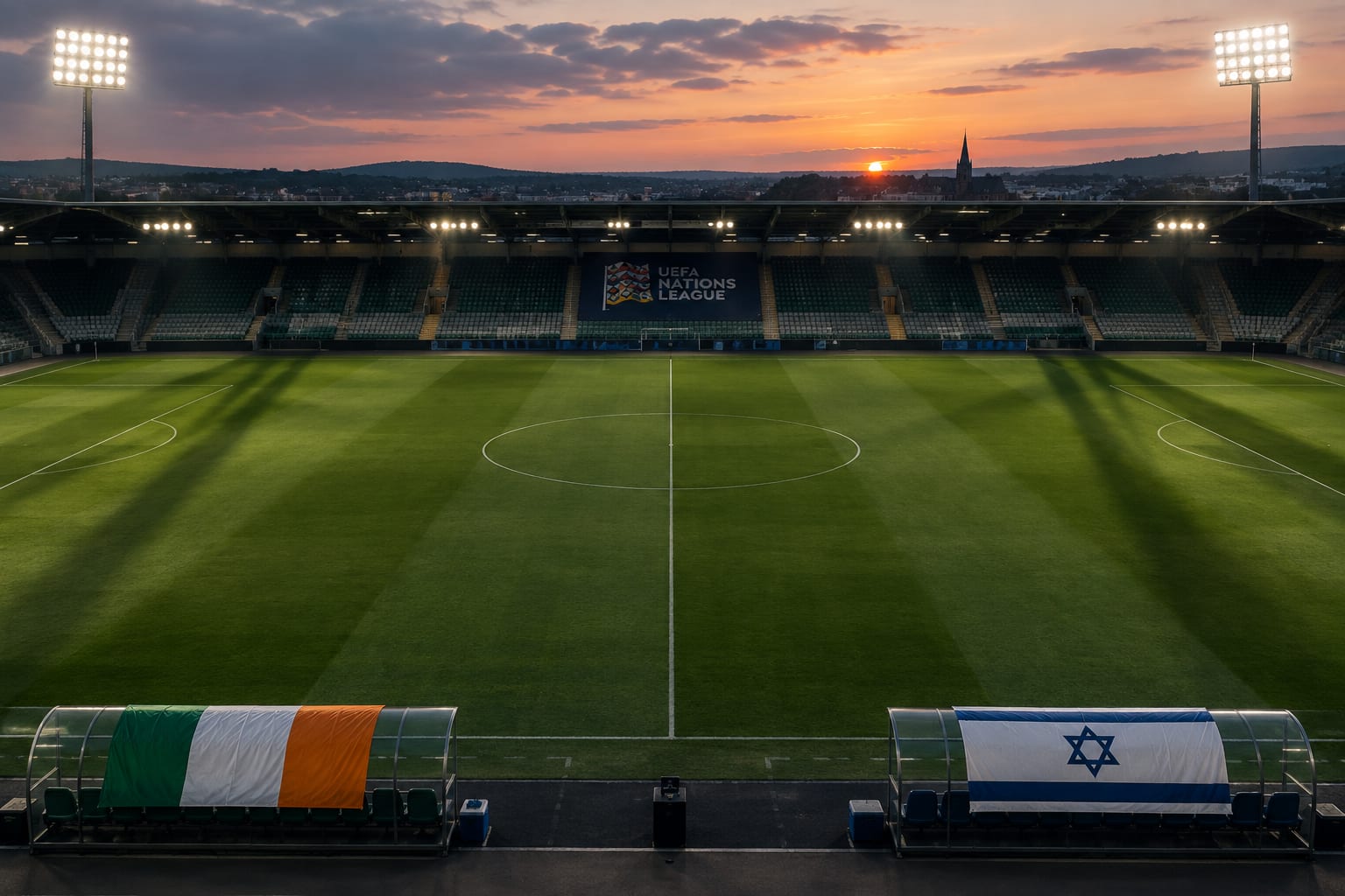 IRELAND SOCCER TEAM REFUSES HANDSHAKE WITH ISRAEL BEFORE NATIONS LEAGUE MATCH