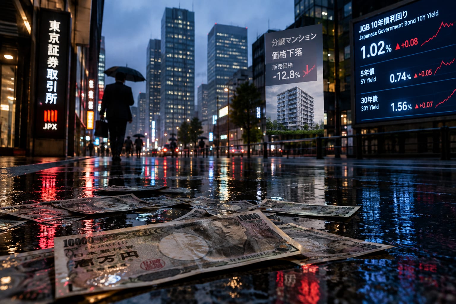 JAPAN BOND YIELD TOPS 3.9% AS TOKYO HOME PRICES SLIDE, TRADERS EYE MORE BOJ TIGHTENING