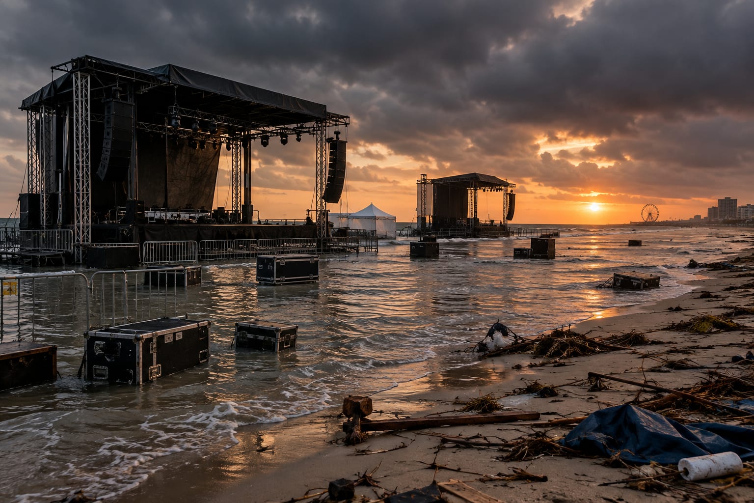 NOR'EASTER FORCES OCEANS CALLING CANCELLATION AS REACTION SPREADS ACROSS COASTAL MARYLAND