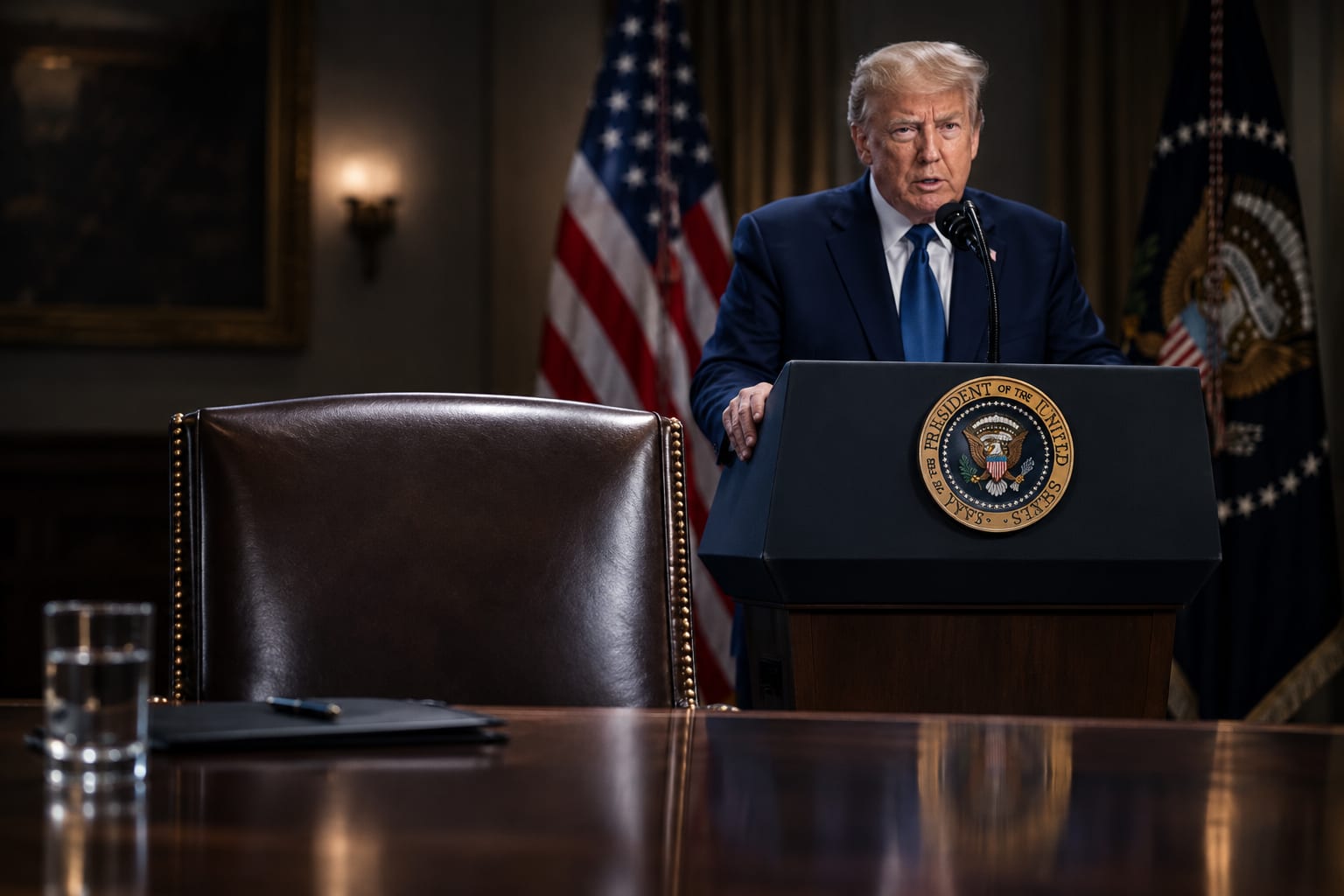 MEDIATORS PUSH ON IRAN DEAL AS TRUMP SAYS NUCLEAR THREAT 'WIPED OUT'