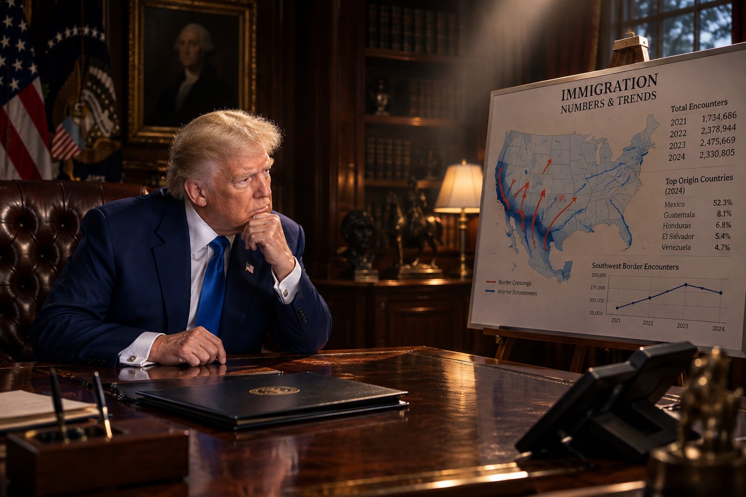 OUTLET SLAMS TRUMP OVER MUSLIM IMMIGRATION CUT — THEN CREDITS HIM WITH 96 PERCENT DROP