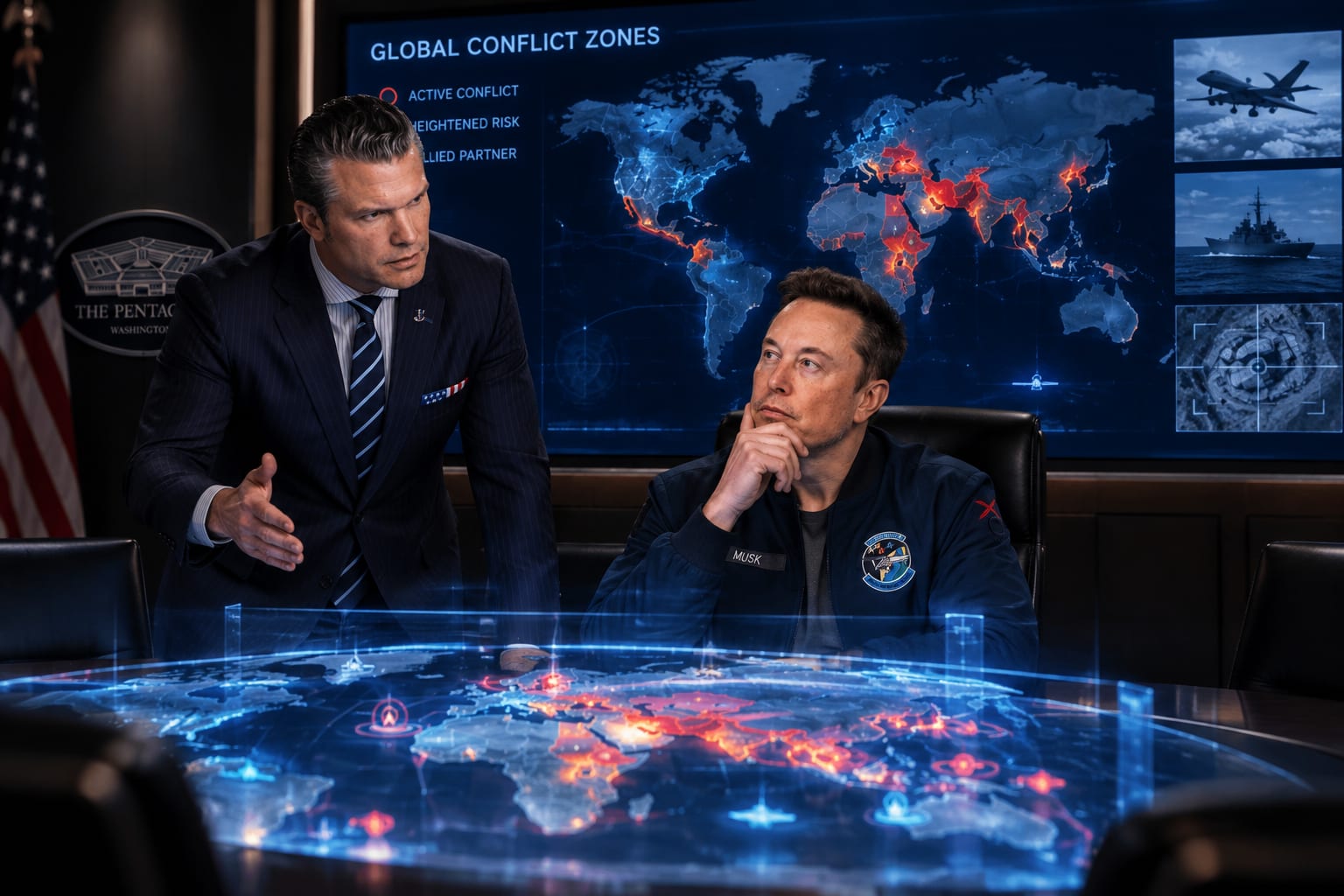 BREAKING: Elon Musk, Newt Gingrich, Palmer Luckey Tapped to Map the Future of American Warfare