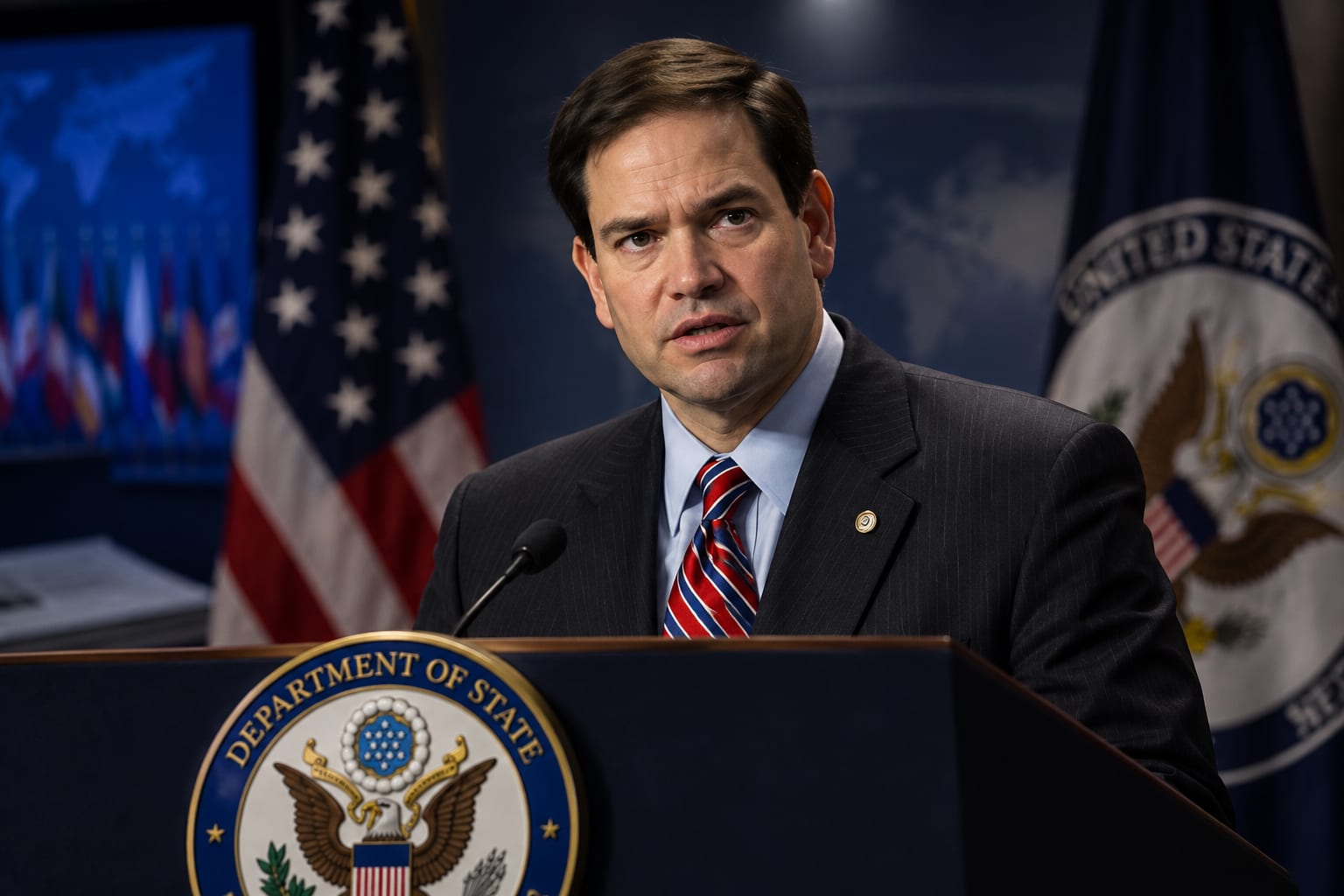 RUBIO ORDERED Iranian Delegation Out, U.S. Official Says, as Axios Report Sets Off Firestorm
