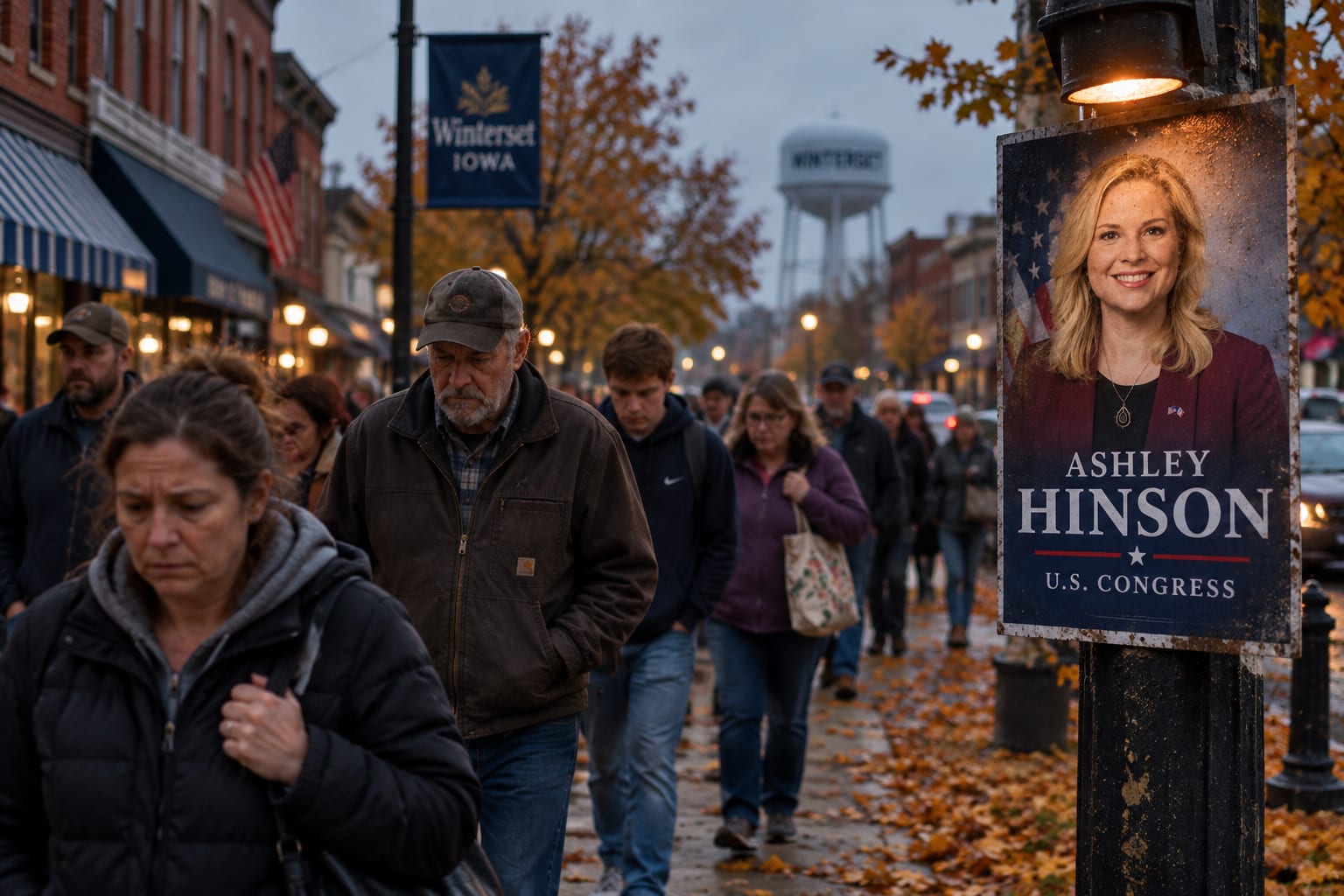 BREAKING: Fox News Poll Shows Democrat Turek Leading Hinson in Iowa Senate Race as Cost of Living Crushes Voters