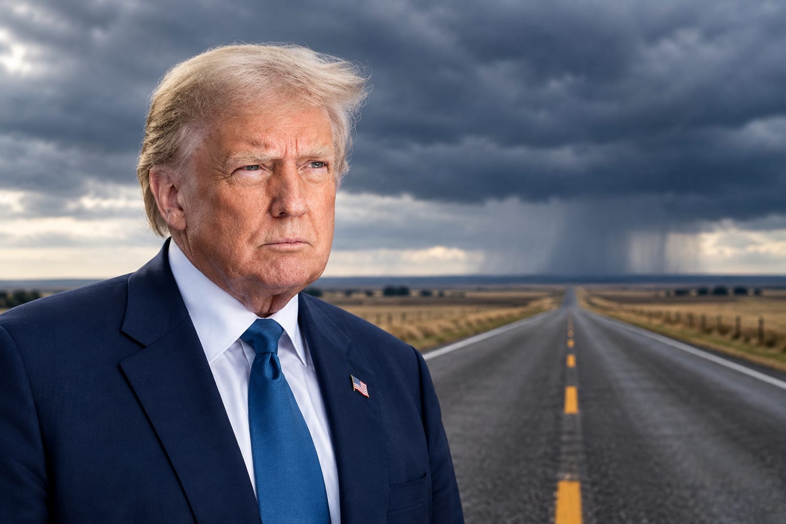 Weather Grounds Trump's Plane, President Drives to Oklahoma, Supporters Say