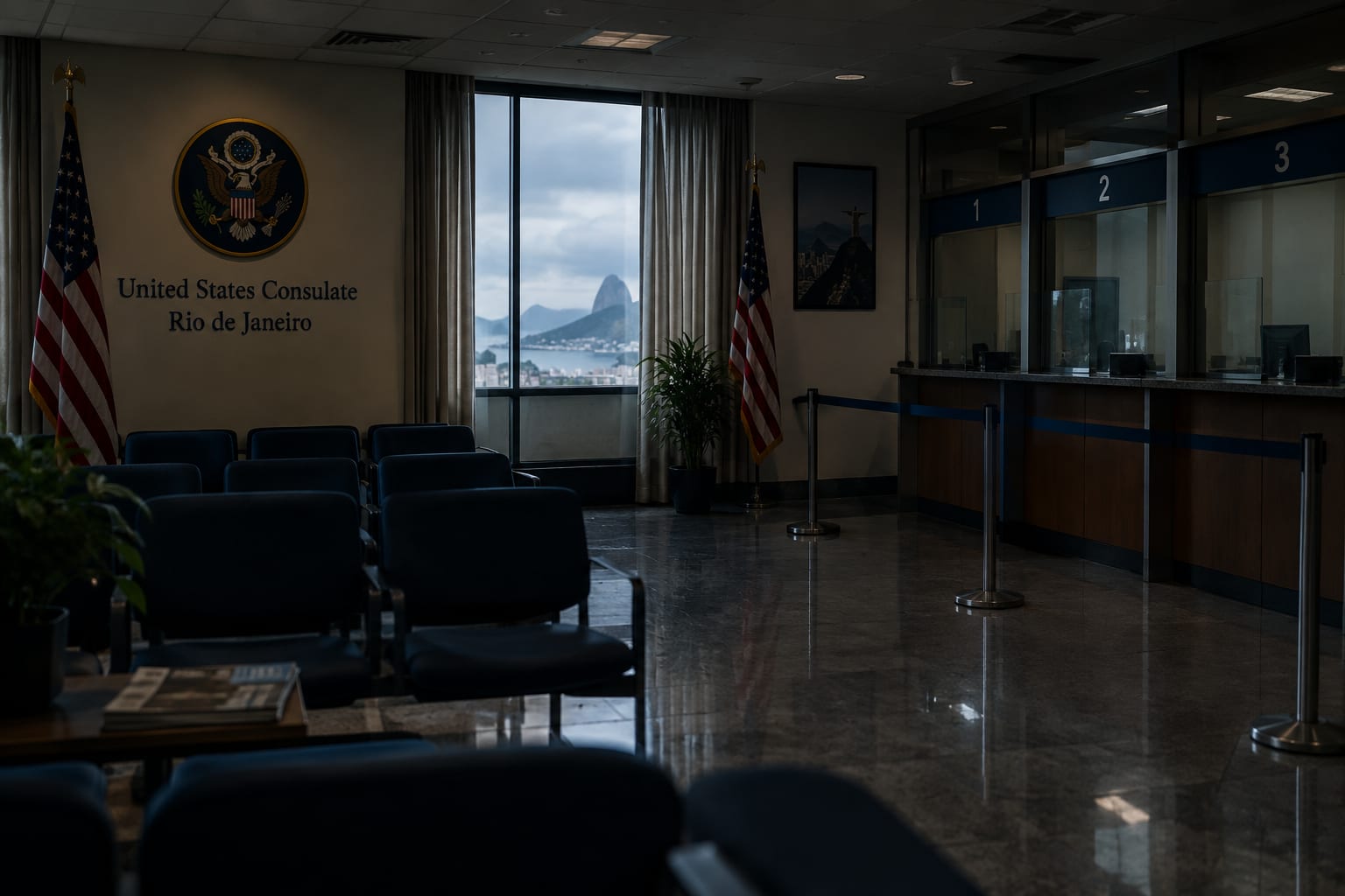 US SUSPENDS Consular Services Across Brazil Ahead of Sunday Election