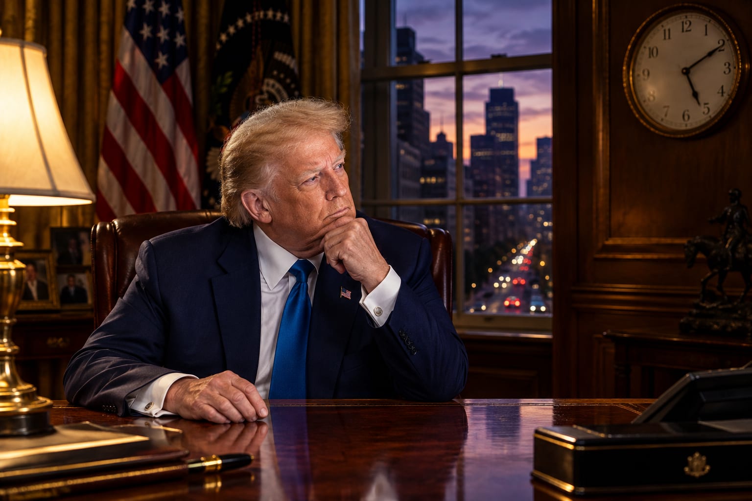 TRUMP CALLS TIME CHANGE 'RIDICULOUS' AS CONSERVATIVE ACCOUNTS WARN OF DARK WALKS HOME
