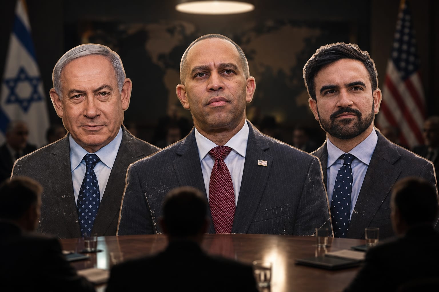 JEFFRIES DODGES: Minority Leader Refuses to Answer on Mamdani's Call to Join ICC and Arrest Netanyahu