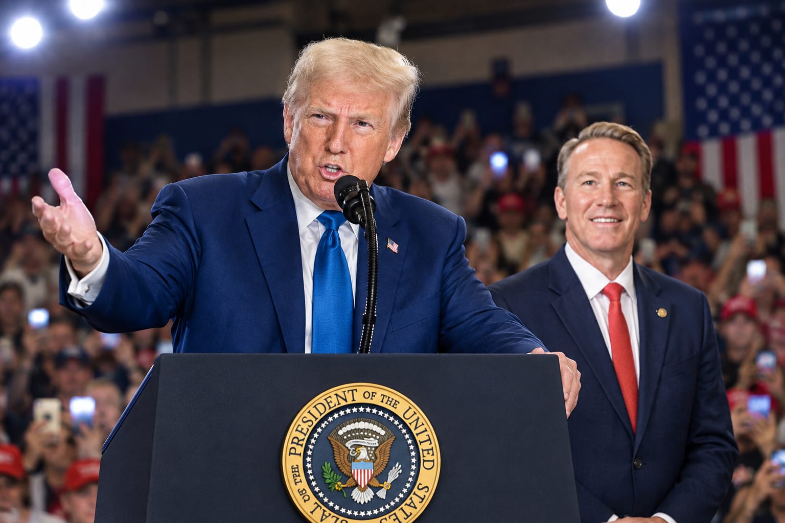 TRUMP TAKES OHIO: Gruden Stumps for Husted and Ramaswamy as GOP Rallies in Vandalia